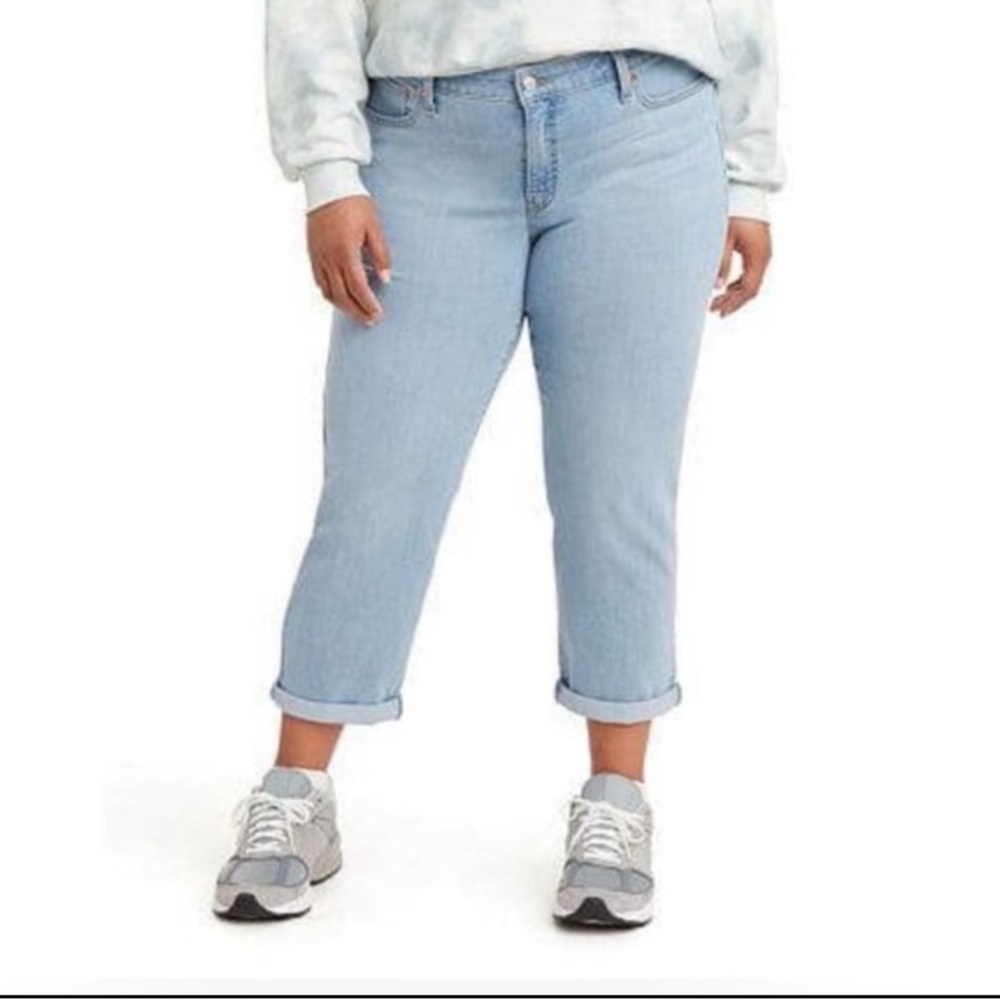 Levi’s Women's Plus Size Boyfriend Jeans NWT SLATE ERA CASUAL 24W 24